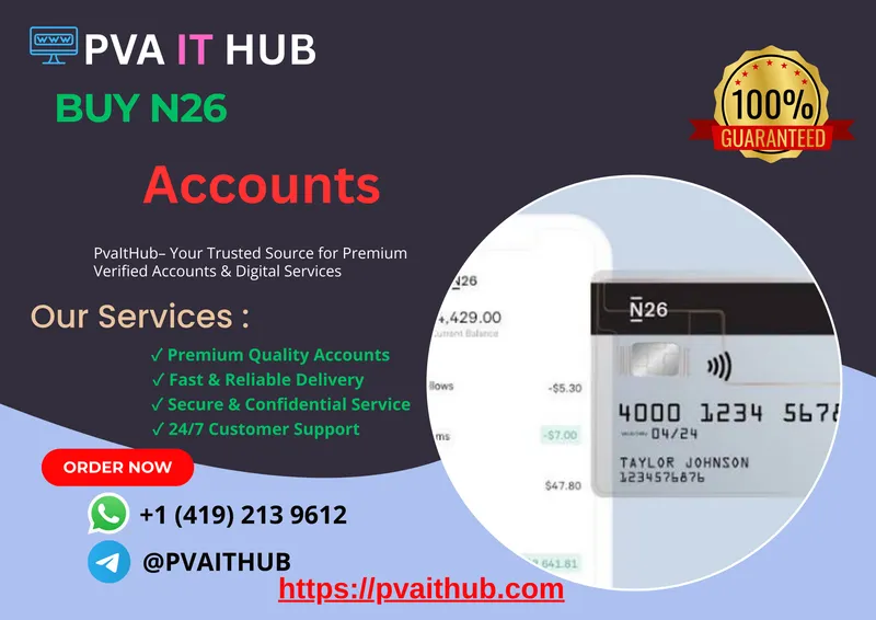 N26 Account Setup Assistance